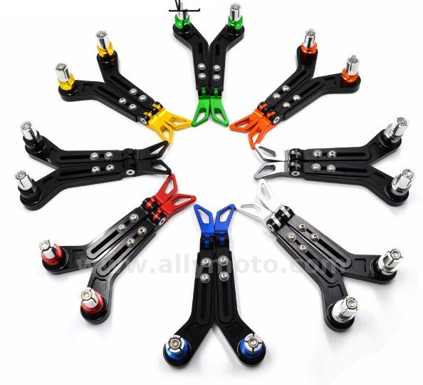 94 7-8 Inch 22Mm Motorcycle Proguard Brake Clutch Levers Protect Guard Green Kawasaki@3